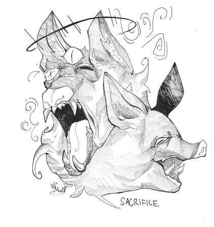 SACRIFICE(lineart only)