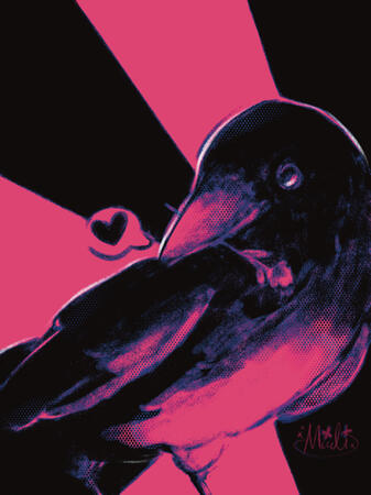 Blushy birb